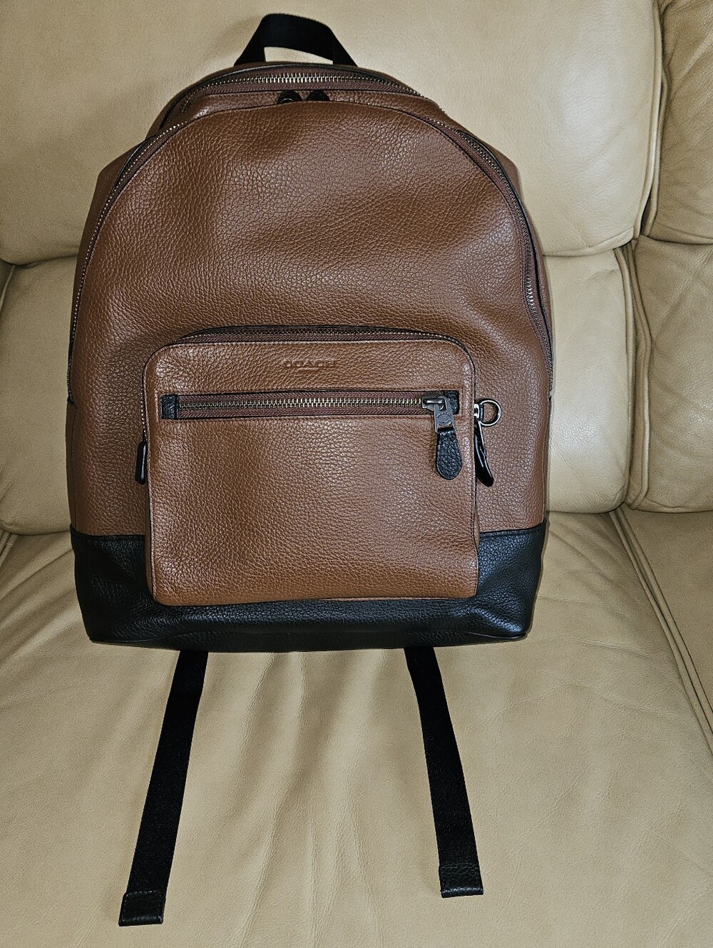 Beautiful Coach West Pebbled Leather Backpack, New w/o tags!!